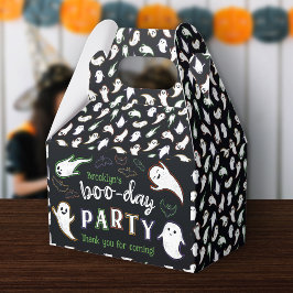Caja Para Regalos Fantasmas Boo-Day Halloween Cumpleaños Gracias
