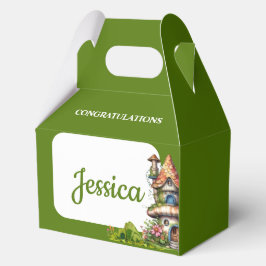 Caja Para Regalos Fantasy Magical Fairy House 4.5"w x 2.75"l x 5.5"h