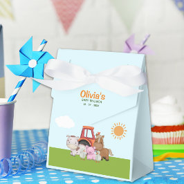 Caja Para Regalos Farm Barnyard Baby Shower