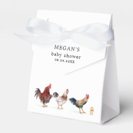 Caja Para Regalos Farm Chicken Baby Shower