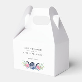 Caja Para Regalos Fase lunar Roses rosas rosas Boda metafísico flora