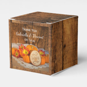 Caja Para Regalos Faux Barn Wood Rusmpkins Fall Barn Boda