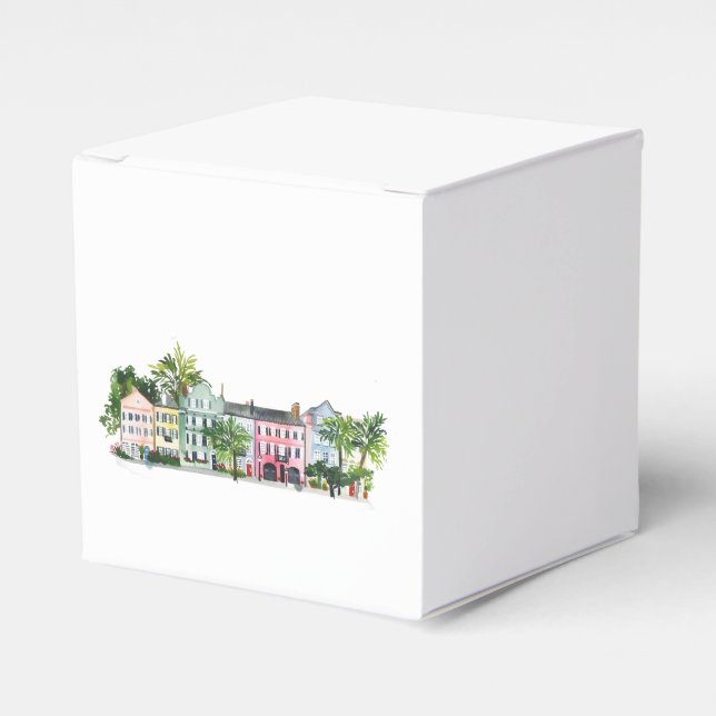 Caja Para Regalos Favor Box (Costado Anverso)