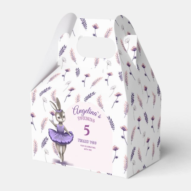 Caja Para Regalos Favor Box BIRTHDAY (Front Side)