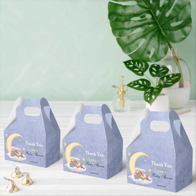 Caja Para Regalos Favor Box -"Gracias" (Múltiple)