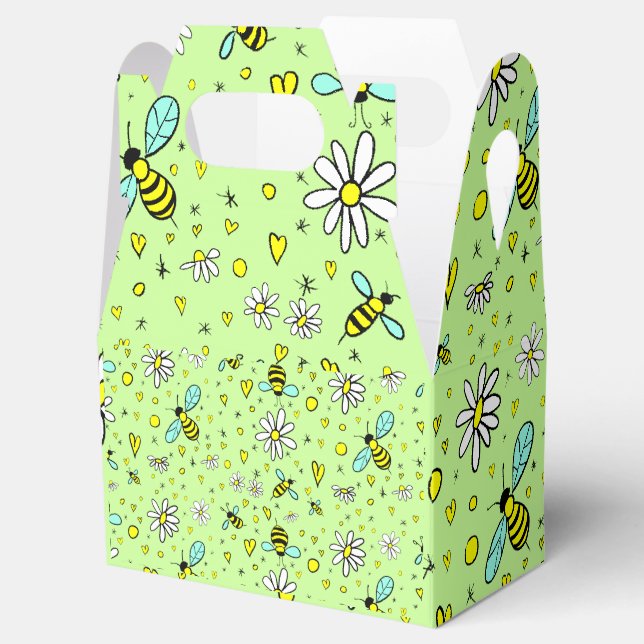 Caja Para Regalos Favor Box Happy spring (Abierto)
