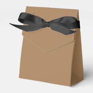 Caja Para Regalos Favor Box Tent Style Light Brown