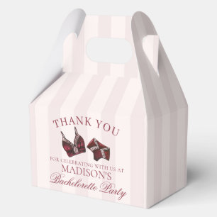 Caja Para Regalos Favor de Fiesta de Despedida de Soltera Ropa Inter