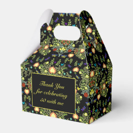 Caja Para Regalos Favor del partido de cumpleaños William Morris