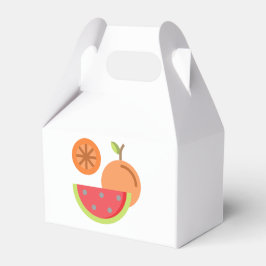 Caja Para Regalos Favores de la fruta fresca