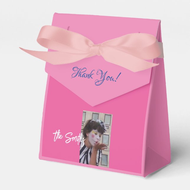 Caja Para Regalos Favores para Ducha, Eventos Corporativos, Agradeci (Front Side)