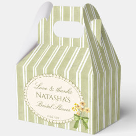 Caja Para Regalos Favoritos de baby shower nupcial elegantes con ray