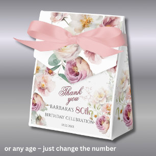 Caja Para Regalos Favoritos de cumpleaños 80 Elegantes Pintados de F