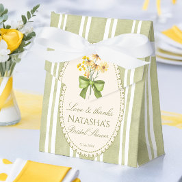 Caja Para Regalos Favoritos de shower nupcial elegantes con rayas ve