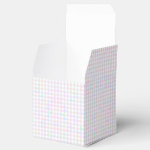 Caja Para Regalos Faye y Lauren Pastel Multicolor Gingham
