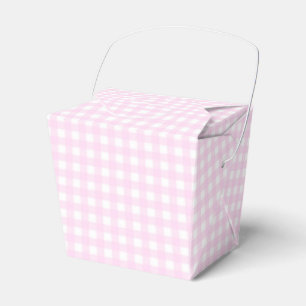 Caja Para Regalos Faye y Lauren Rosa Pastel a Cuadros