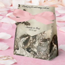 Caja Para Regalos Fe de Vintage personalizadas Arthur Rackham Art