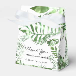 Caja Para Regalos Fecha de agradecimiento Regalo del Monstera Favor 