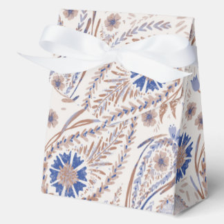 Caja Para Regalos Feld Blume Paisley Muster