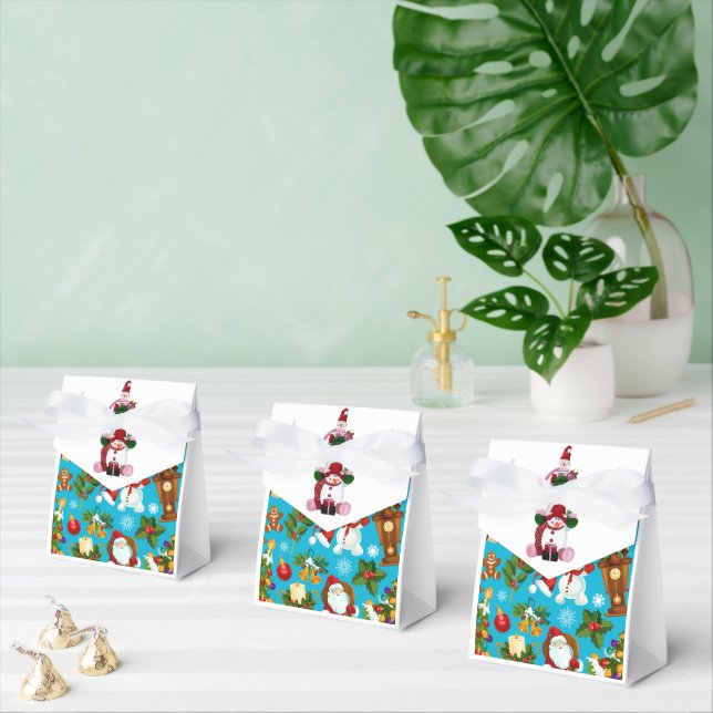 Caja Para Regalos Felices Fiestas  (Múltiple)