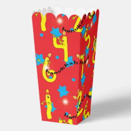 Caja Para Regalos Felices números de Hanukkah