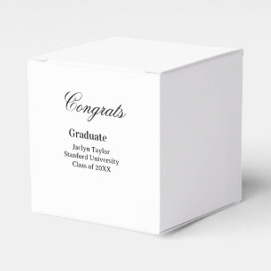 Caja Para Regalos Felicidades graduación nombre universidad nombre p