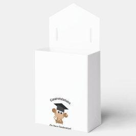 Caja Para Regalos felicitaciones por tu mono de graduación