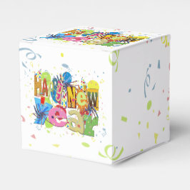 Caja Para Regalos Feliz Año Nuevo