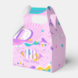 Caja Para Regalos Feliz cumpleaños 18.