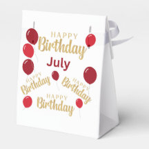 Feliz cumpleaños, cumpleaños, julio cumpleaños, ca