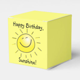 Caja Para Regalos ¡Feliz cumpleaños, Sunshine!