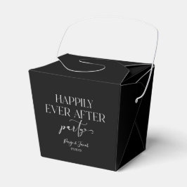 Caja Para Regalos Feliz desde la recepción de la boda Fiesta
