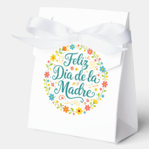Caja Para Regalos Feliz Dia De La Madre Caligrafía del Día de la Mad