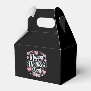 Caja Para Regalos Feliz Día de la Madre Floral Bonita Mamá Abuela