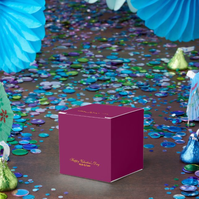 Caja Para Regalos Feliz Día de San Valentín (Fiesta)