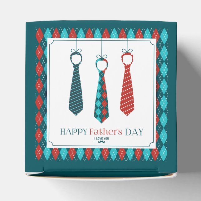 Caja Para Regalos Feliz Día del Padre (Parte superior)