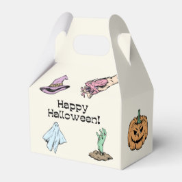 Caja Para Regalos Feliz Halloween
