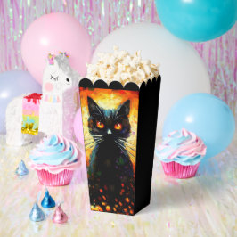 Caja Para Regalos Feliz Halloween Black Cat Bats Pumpkins
