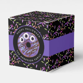 Caja Para Regalos Feliz Halloween Morple Blue Monster Donut