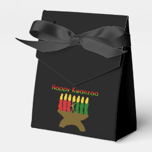 Caja Para Regalos Feliz Kwanzaa Kinara