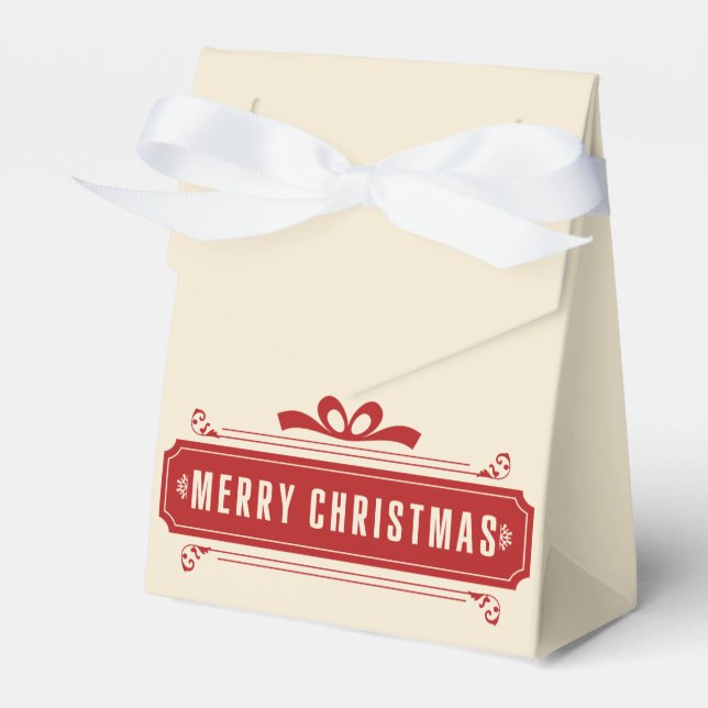 Caja Para Regalos Feliz Navidad (Front Side)