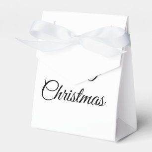 Caja Para Regalos Feliz Navidad añadir nombre de texto personalizado