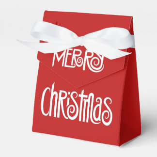 Caja Para Regalos Feliz Navidad blanca