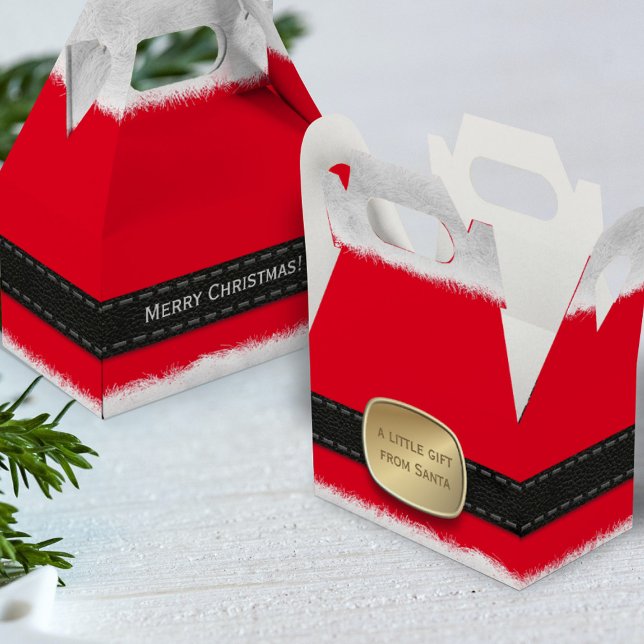 Caja Para Regalos Feliz Navidad desde Santa Red (Subido por el creador)
