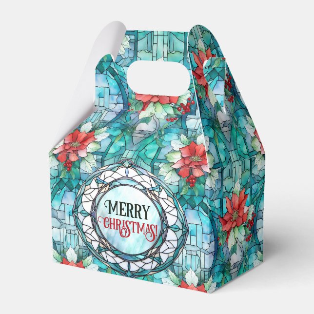 Caja Para Regalos "¡Feliz Navidad!" Eslogan editable (Front Side)