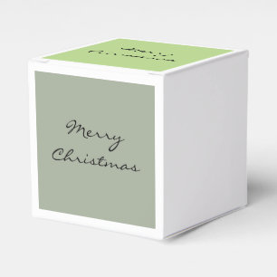 Caja Para Regalos Feliz Navidad estilo retro