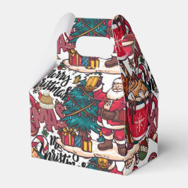 Caja Para Regalos Feliz Navidad - Festividad de Navidad