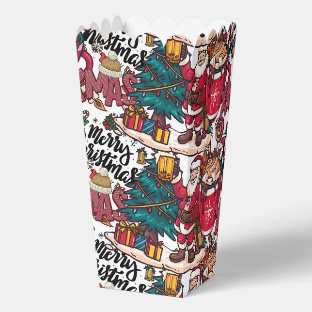 Caja Para Regalos Feliz Navidad - Festividad de Navidad (Reverso )