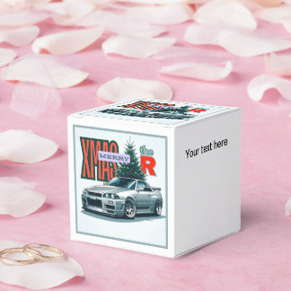 Caja Para Regalos Feliz Navidad - (Leyendas JDM)