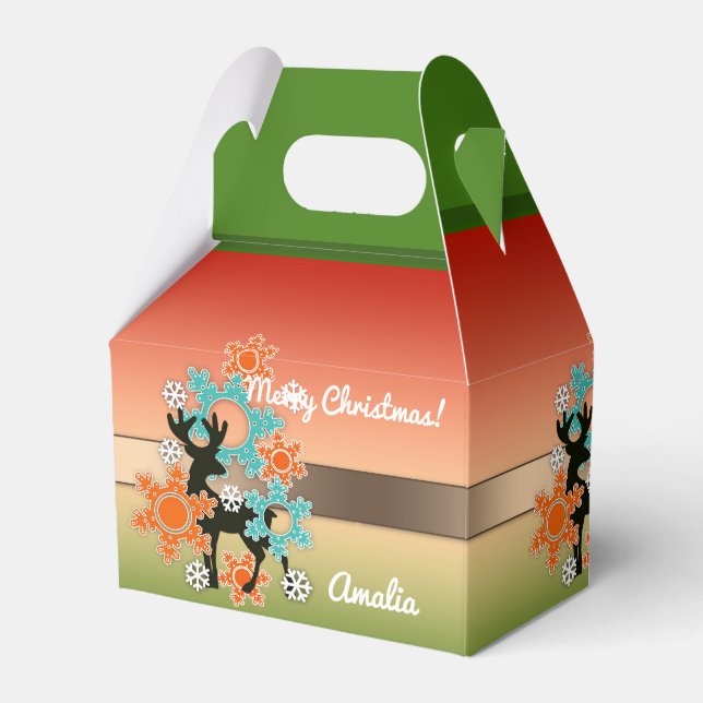 Caja Para Regalos Feliz Navidad, Navidades, decoración de Navidades (Front Side)